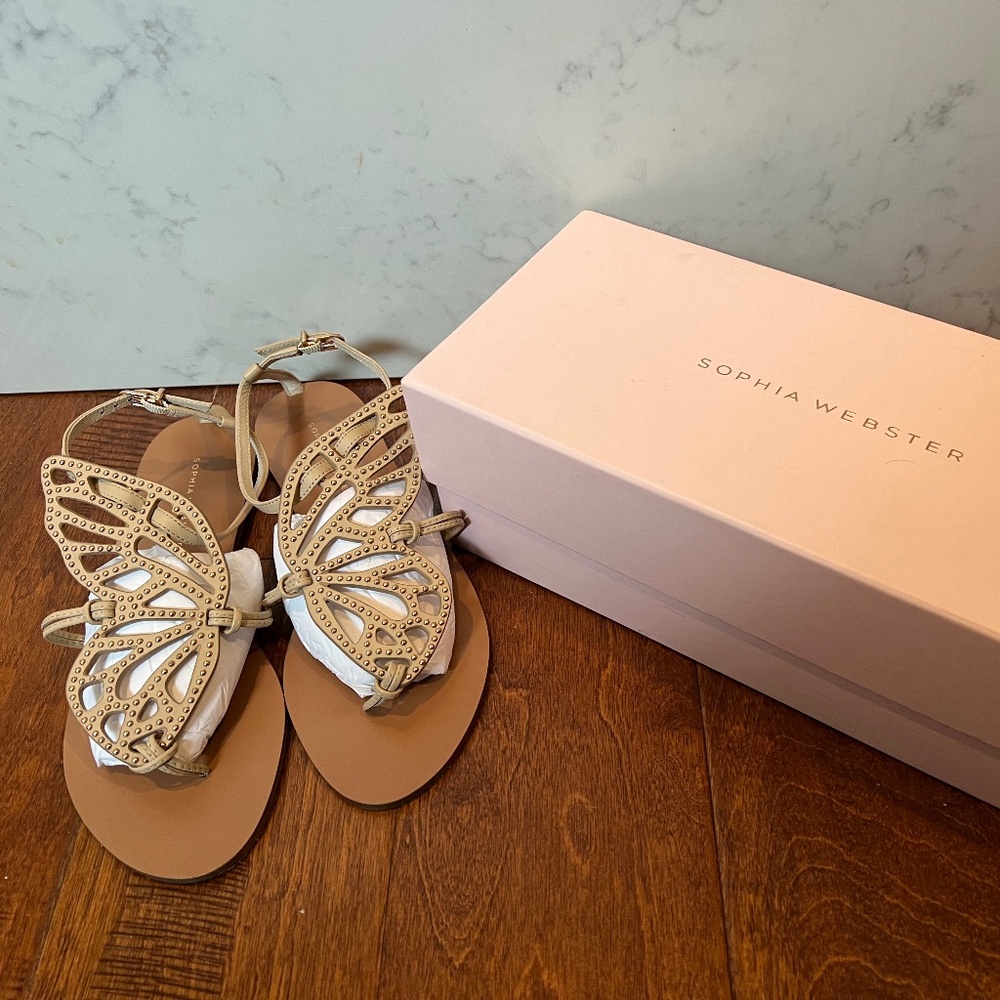 Sophia Webster Bibi Butterfly sandals size 9